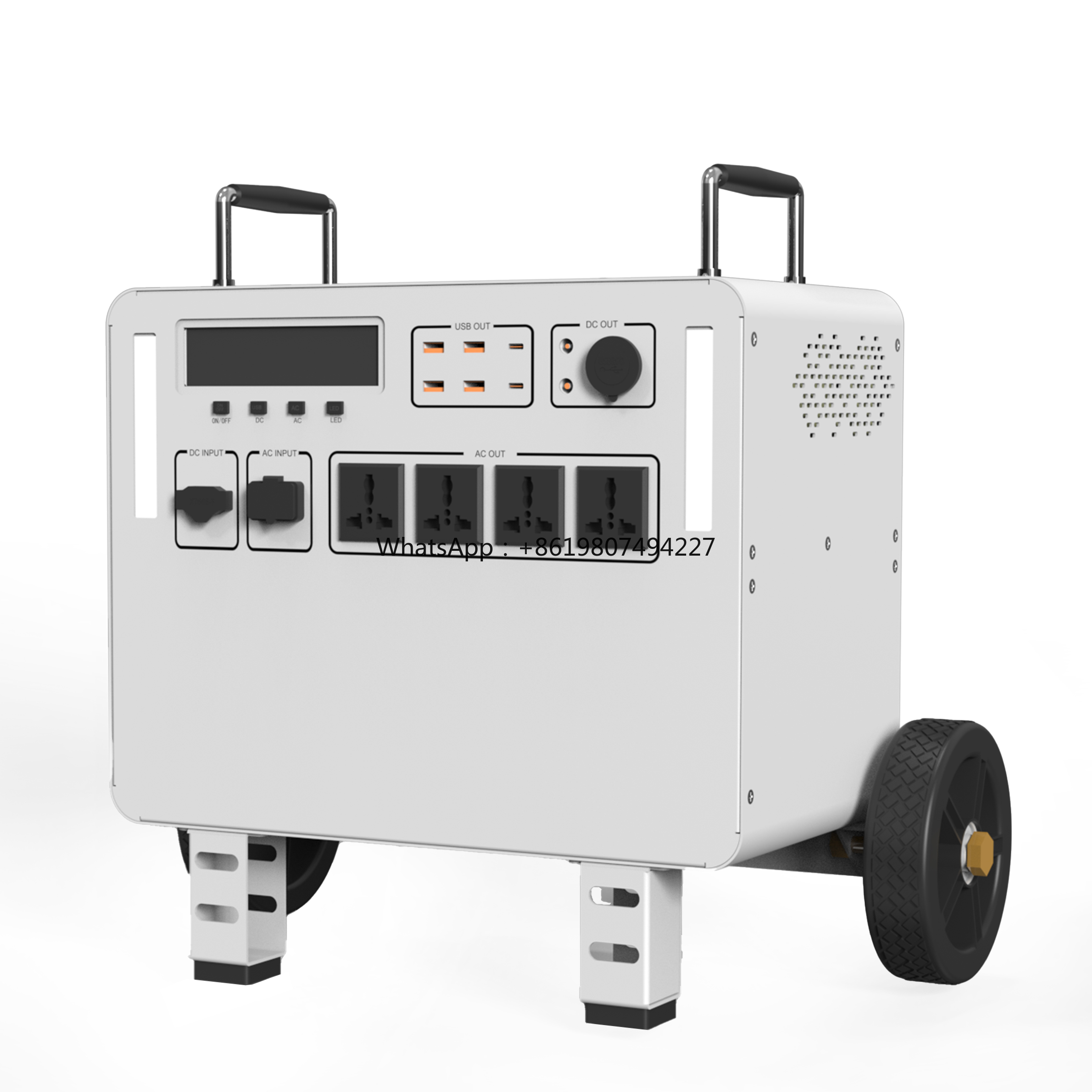 Ups Power Supply Outdoor - Przenośny zasilacz UPS B-2400 2560Wh, zasilacz