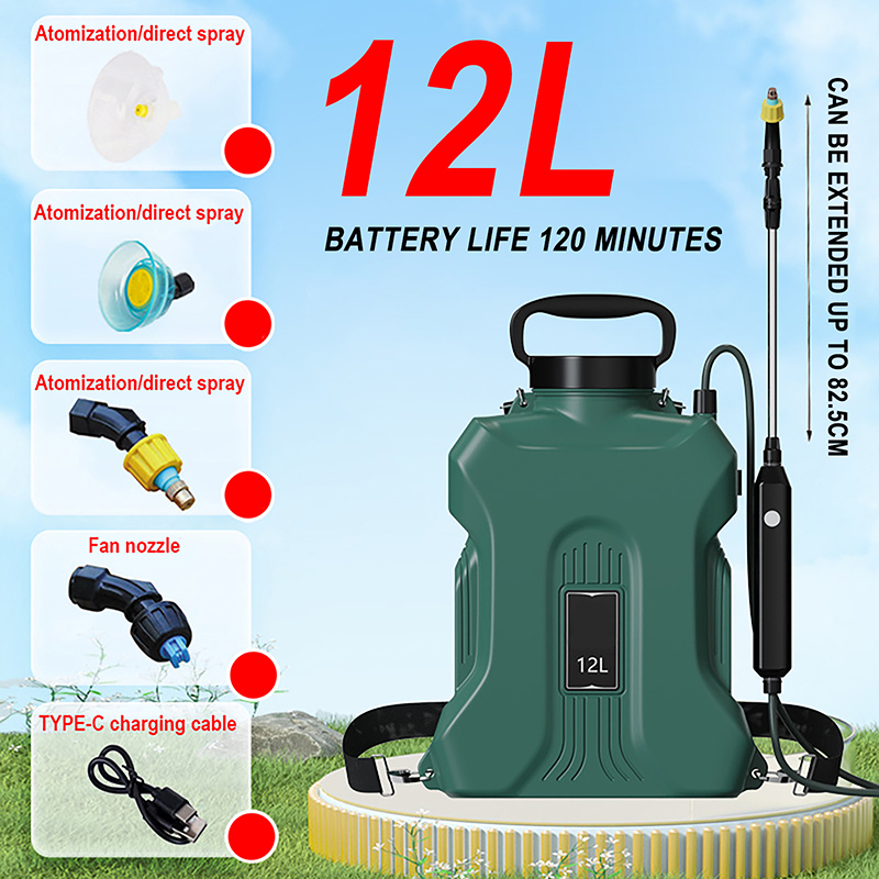 Electric Sprayer Backpack - Wysokiej jakości opryskiwacz elektryczny 12L z