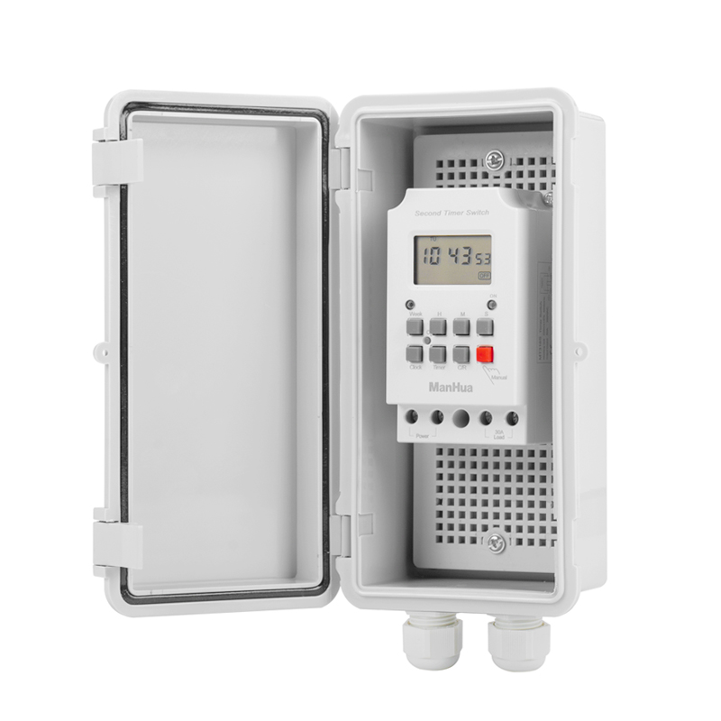 Outdoor Power Timer - ManHua 220VAC 30A MT316SE-B odporny na