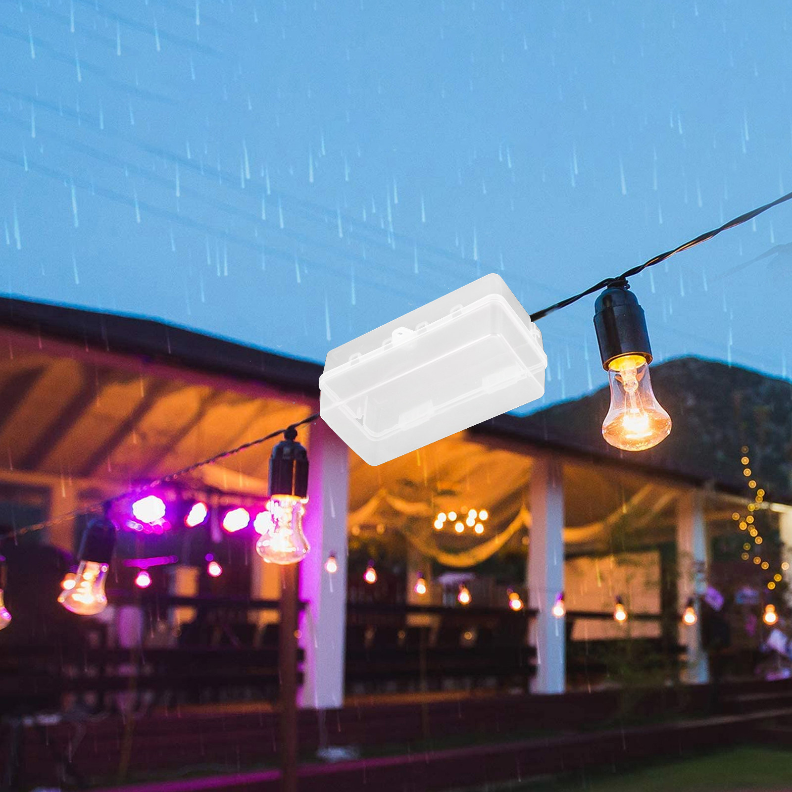 Outdoor Power Strip Weatherproof - Wodoodporna skrzynka elektryczna na zewnątrz odporna