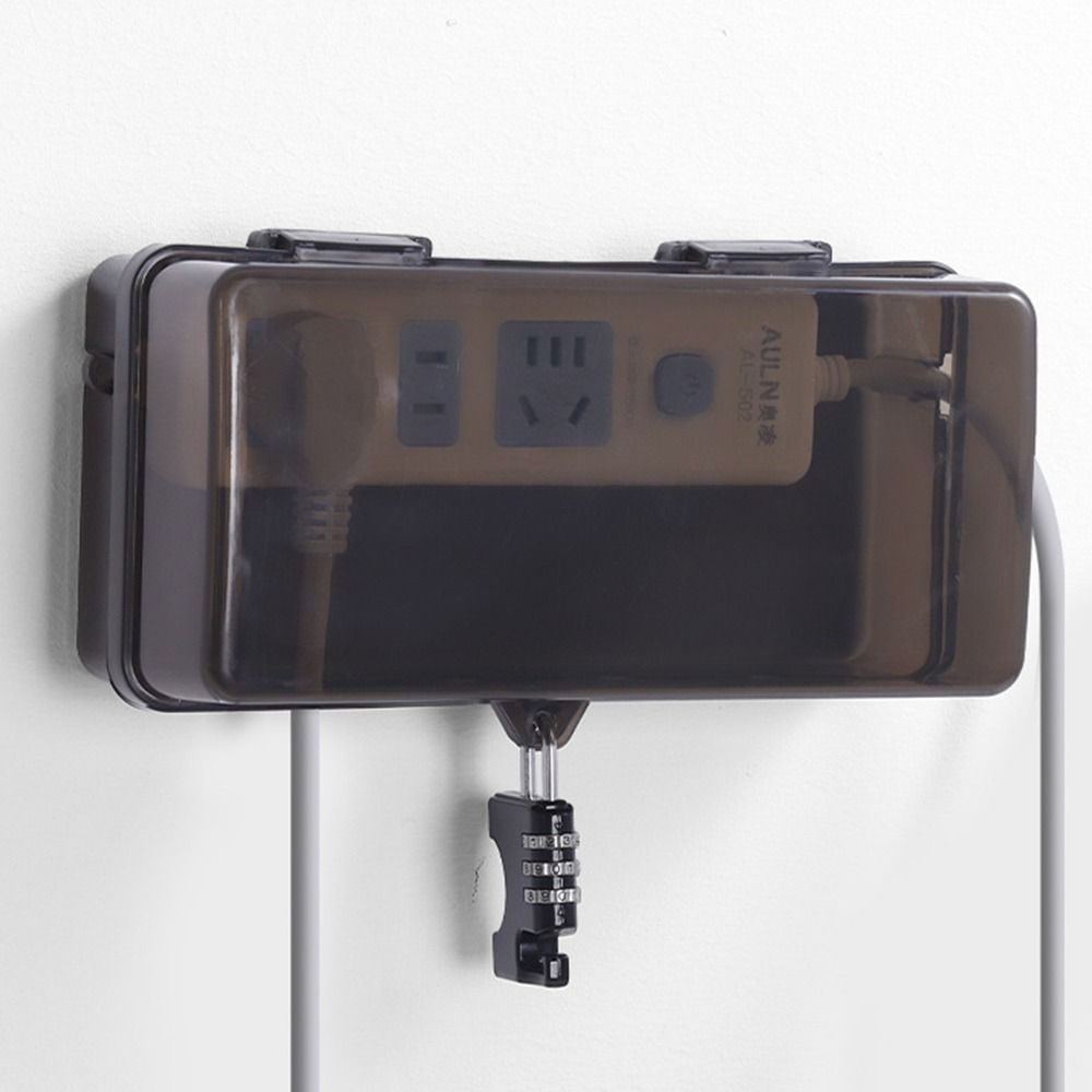 Outdoor Power Strip With Cover - Zewnętrzne skrzynki elektryczne Wodoodporna skrzynka do