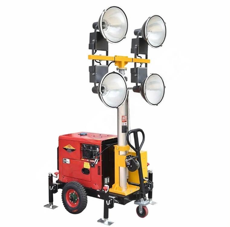 Outdoor Power Generator - Wysokiej jakości przenośna, mobilna wieża oświetleniowa