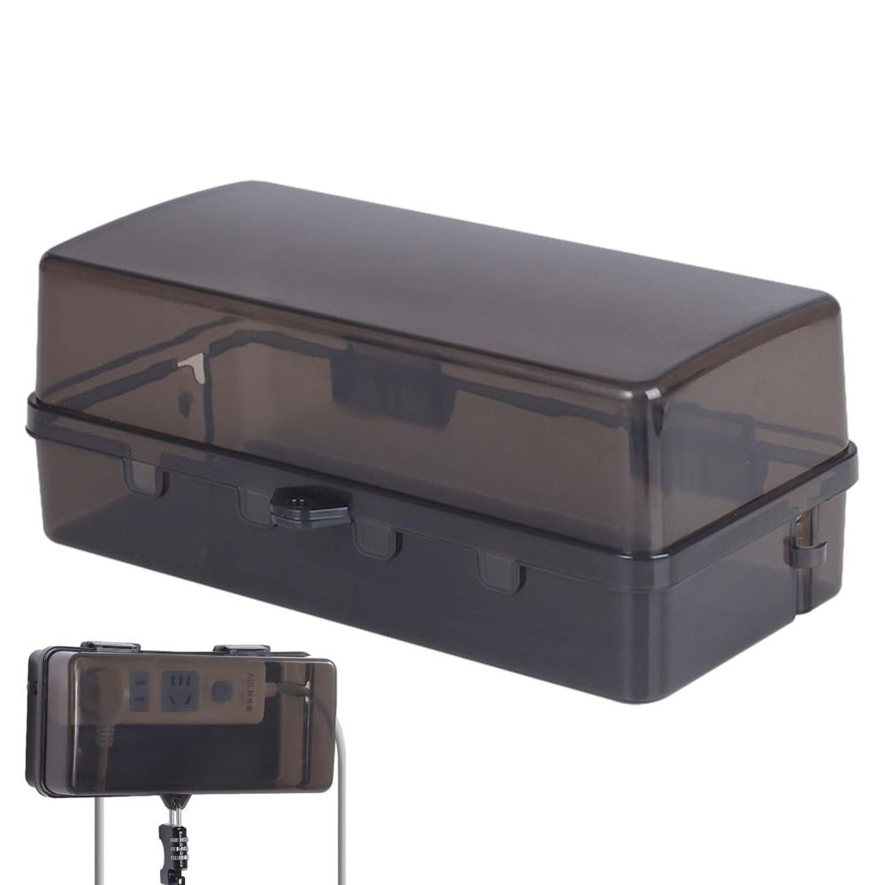 Outdoor Power Strip With Cover - Zewnętrzne skrzynki elektryczne Wodoodporna skrzynka do