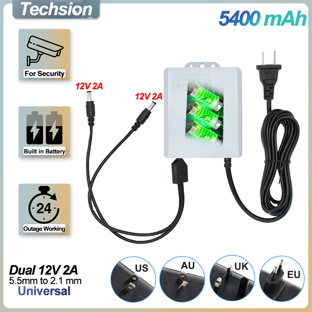 Ups Power Supply Outdoor - Zewnętrzne podwójne wyjście 12 V 2
