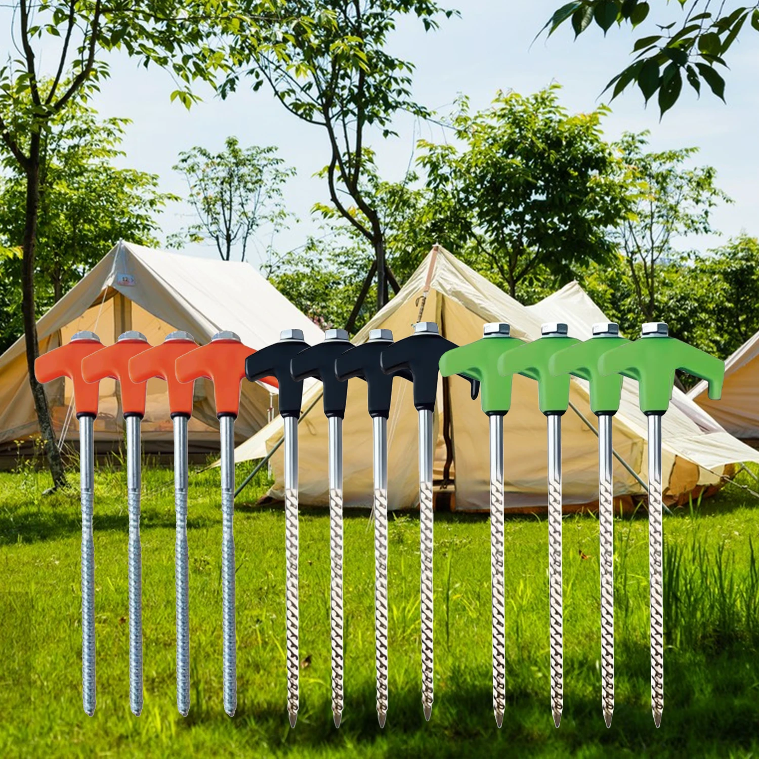Outdoor Power Stake - Śruba do wbijania w ziemię do