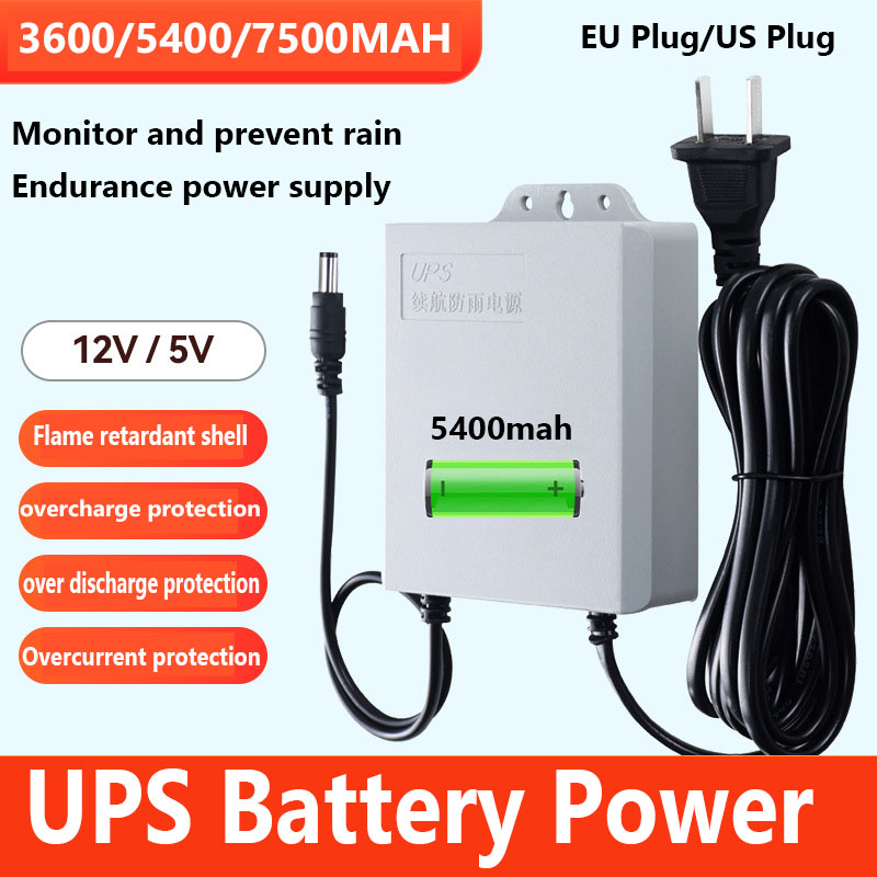 Ups Power Supply Outdoor - Wodoodporny UPS Zasilacz Awaryjny 12V 1.5A