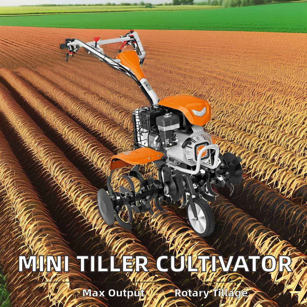 Garden Tiller Mini - Mini glebogryzarka, kultywator, mikro-odchwaszczarka ogrodowa, maszyna