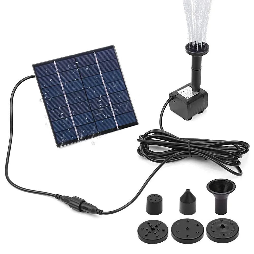 Outdoor Power Kit - 1.4W Mini pompa fontanna solarna zestaw