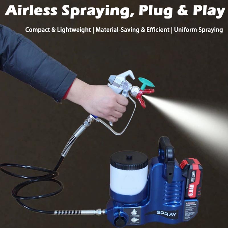 Electric Sprayer Backpack - Elektryczny, akumulatorowy, wysokociśnieniowy opryskiwacz bezpowietrzny do