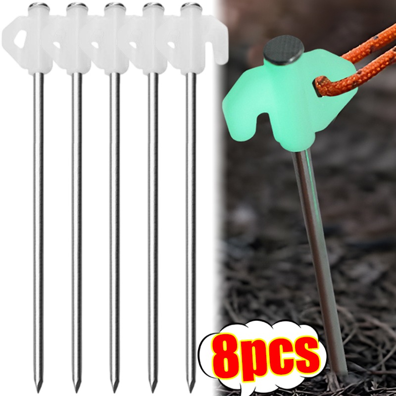 Outdoor Power Stake - Świecące w ciemności kołki do namiotu,