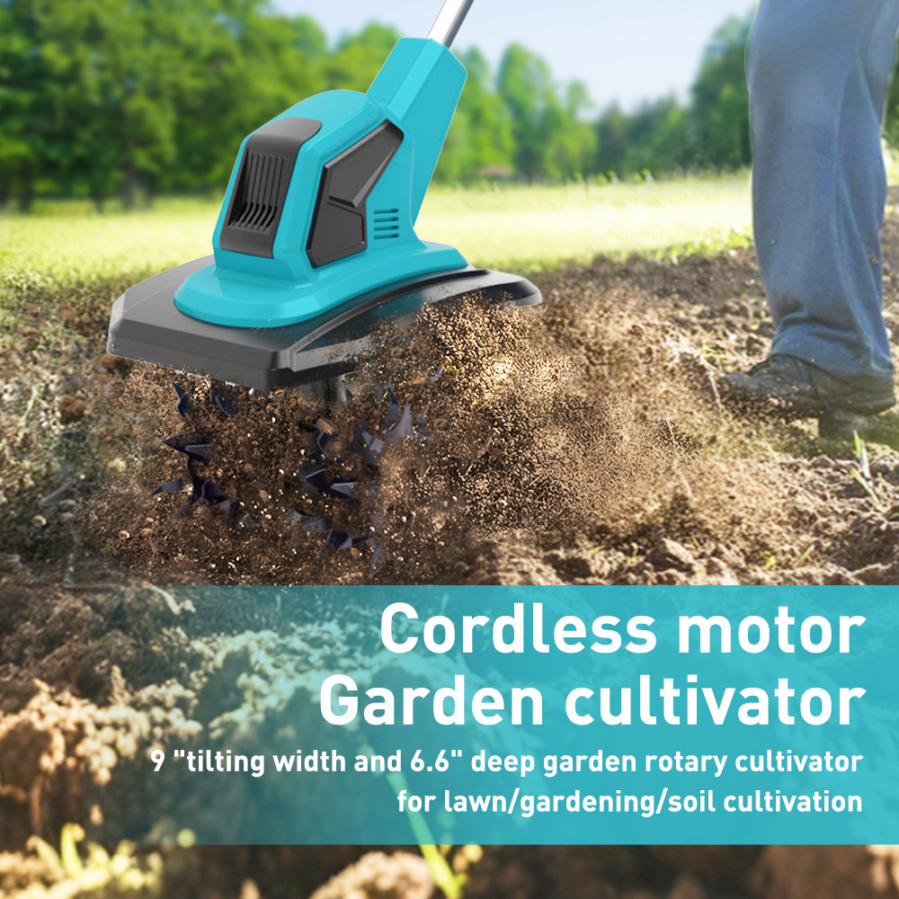 Garden Tiller Mini - Mini glebogryzarka elektryczna 21V litowa o