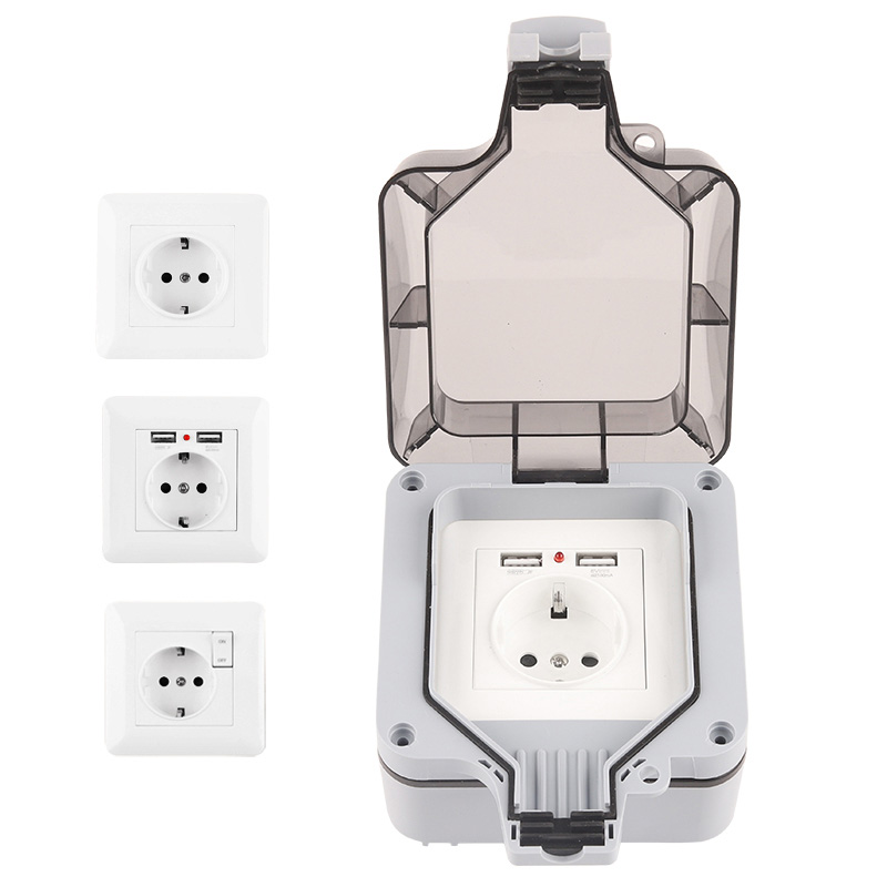 Outdoor Power Timer - IP66 Zewnętrzne, odporne na warunki atmosferyczne,