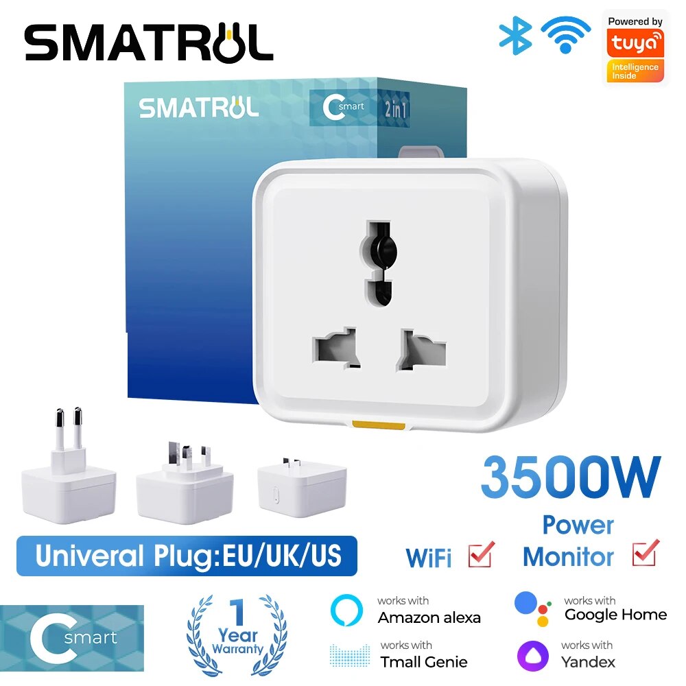Outdoor Power Timer - Tuya Smart Home Bezprzewodowe gniazdo WIFI