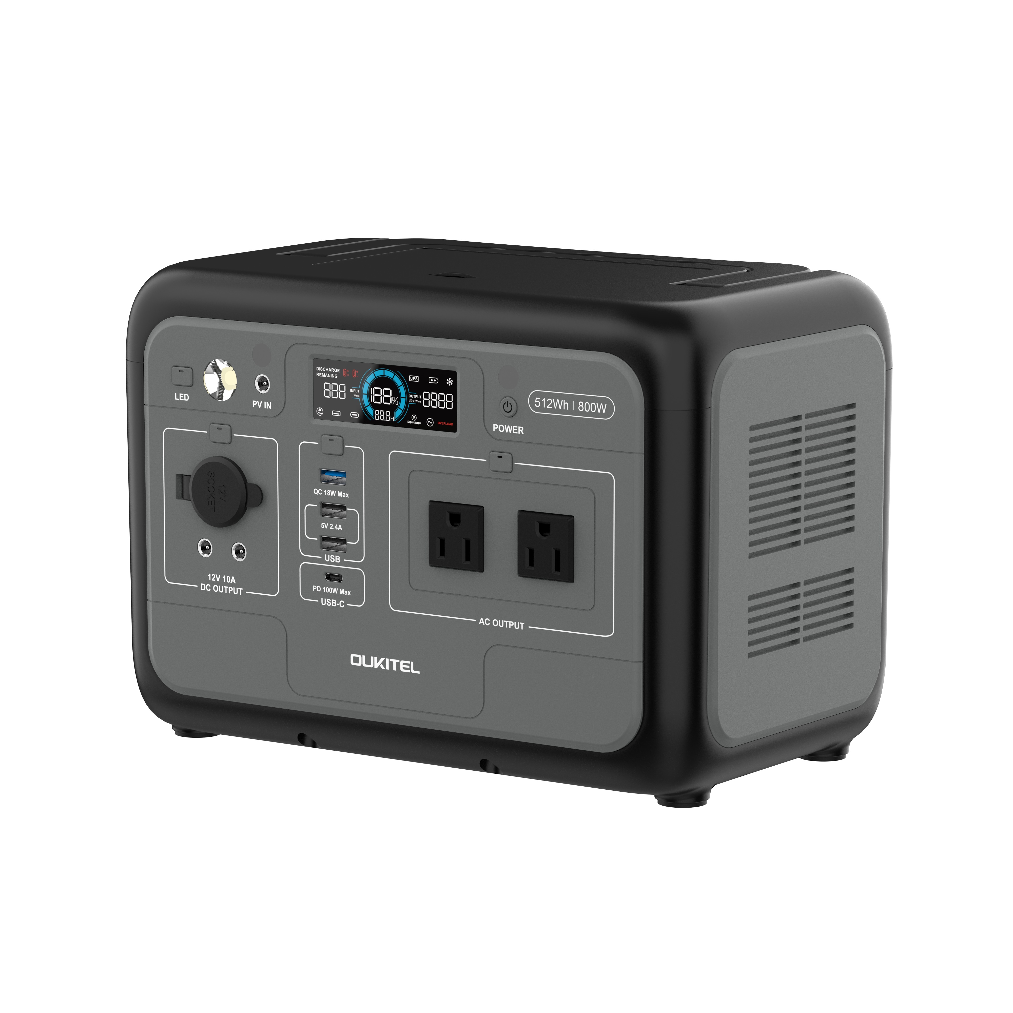 Outdoor Power Generator - Przenośna stacja zasilania 800W LiFePO4, generator