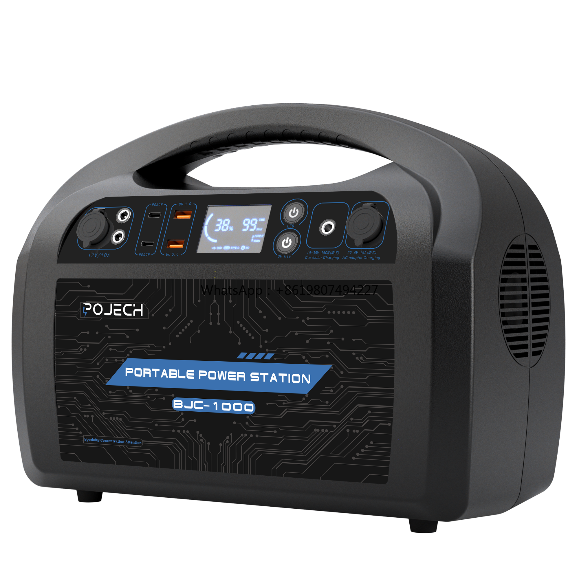 Ups Power Supply Outdoor - Przenośna Stacja Zasilania Solarnego o Dużej