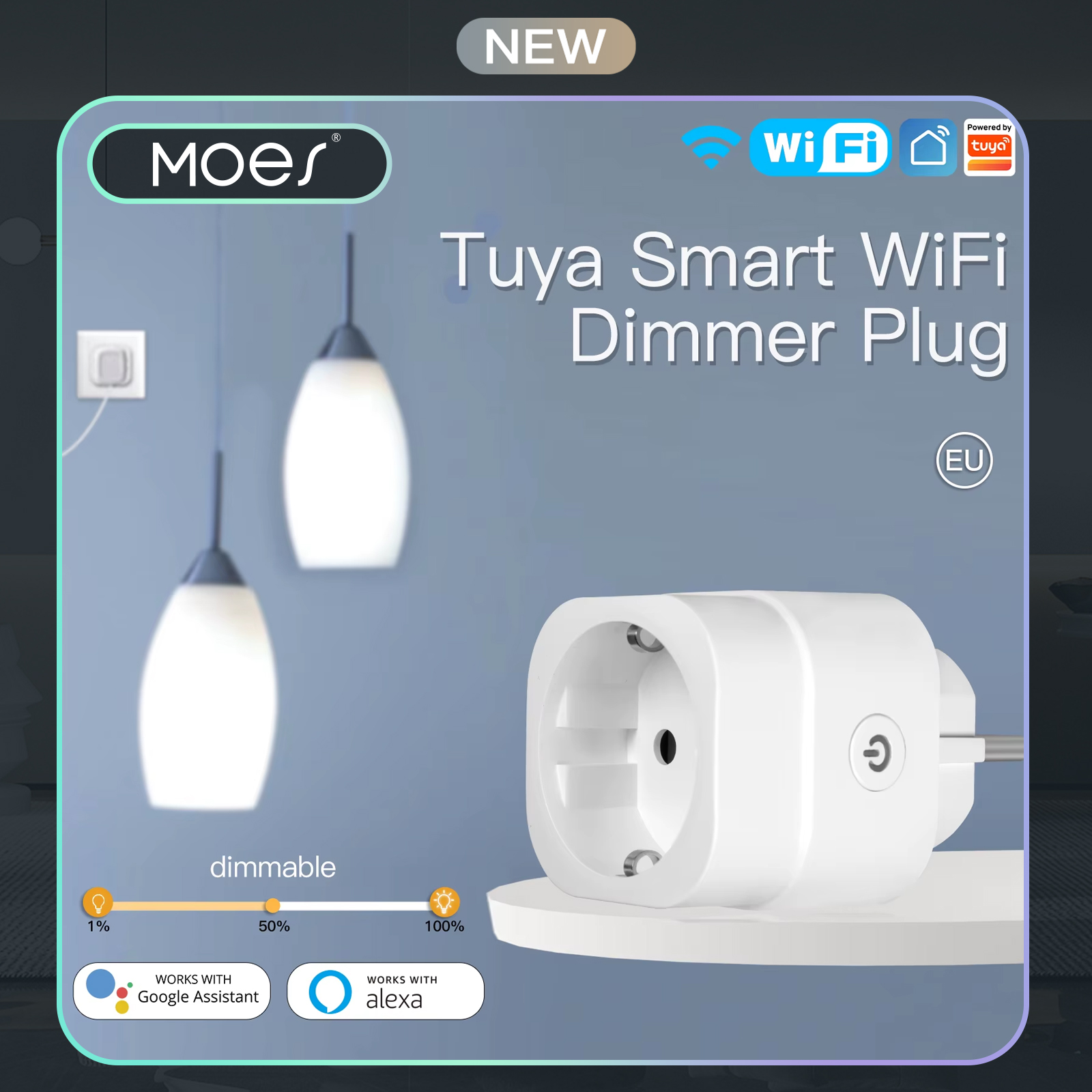 Outdoor Power Timer - Inteligentna wtyczka WiFi MOES Tuya z