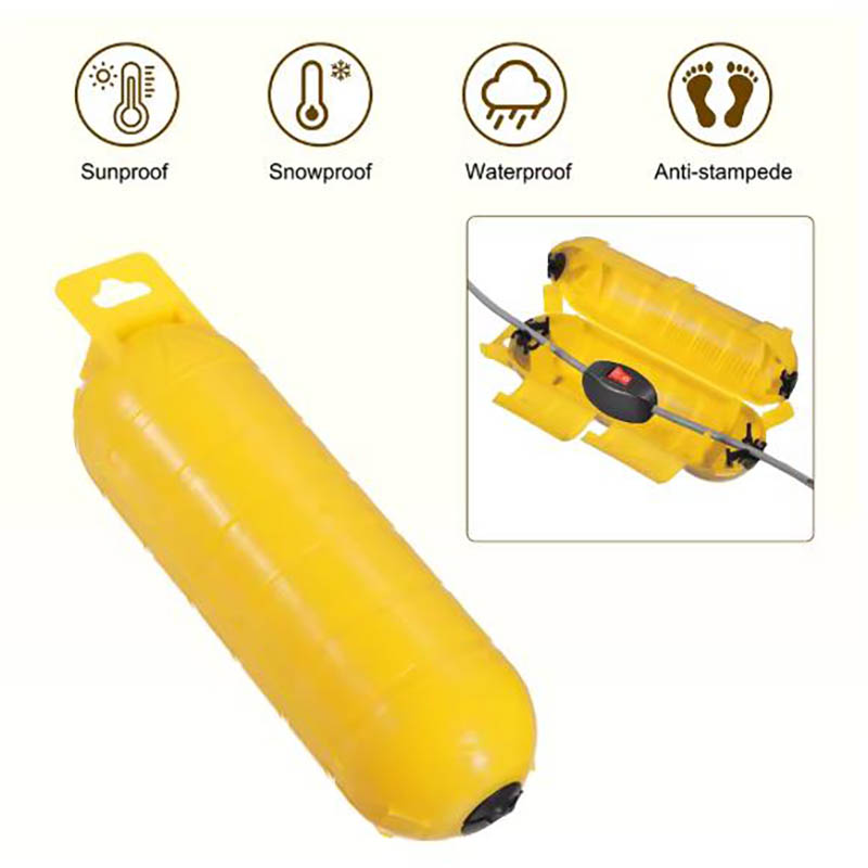 Outdoor Power Strip With Cover - 1/3 szt. Zewnętrzna osłona kabla przedłużającego,