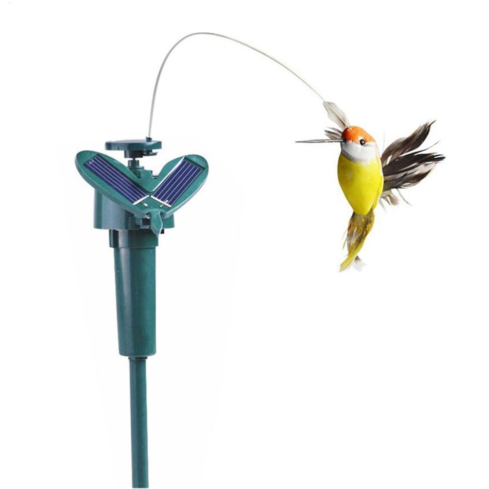 Outdoor Power Stake - 1 szt. Solarna Obrotowa Ptak Śmieszny