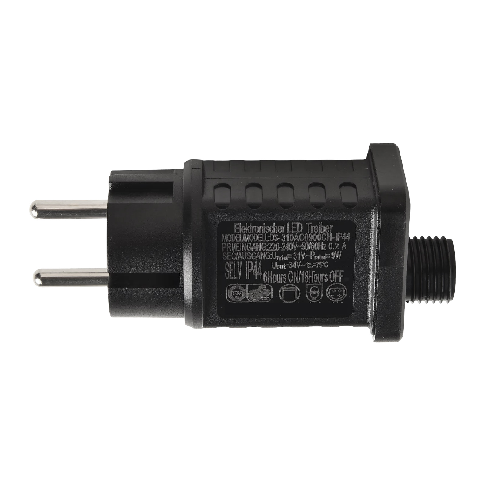 Zasilacz LED 31V 9W z timerem  – Outdoor Power Timer recenzja i cena