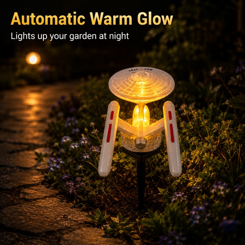 Lampa ogrodowa Star Trek USS E – Outdoor Power Stake recenzja i cena