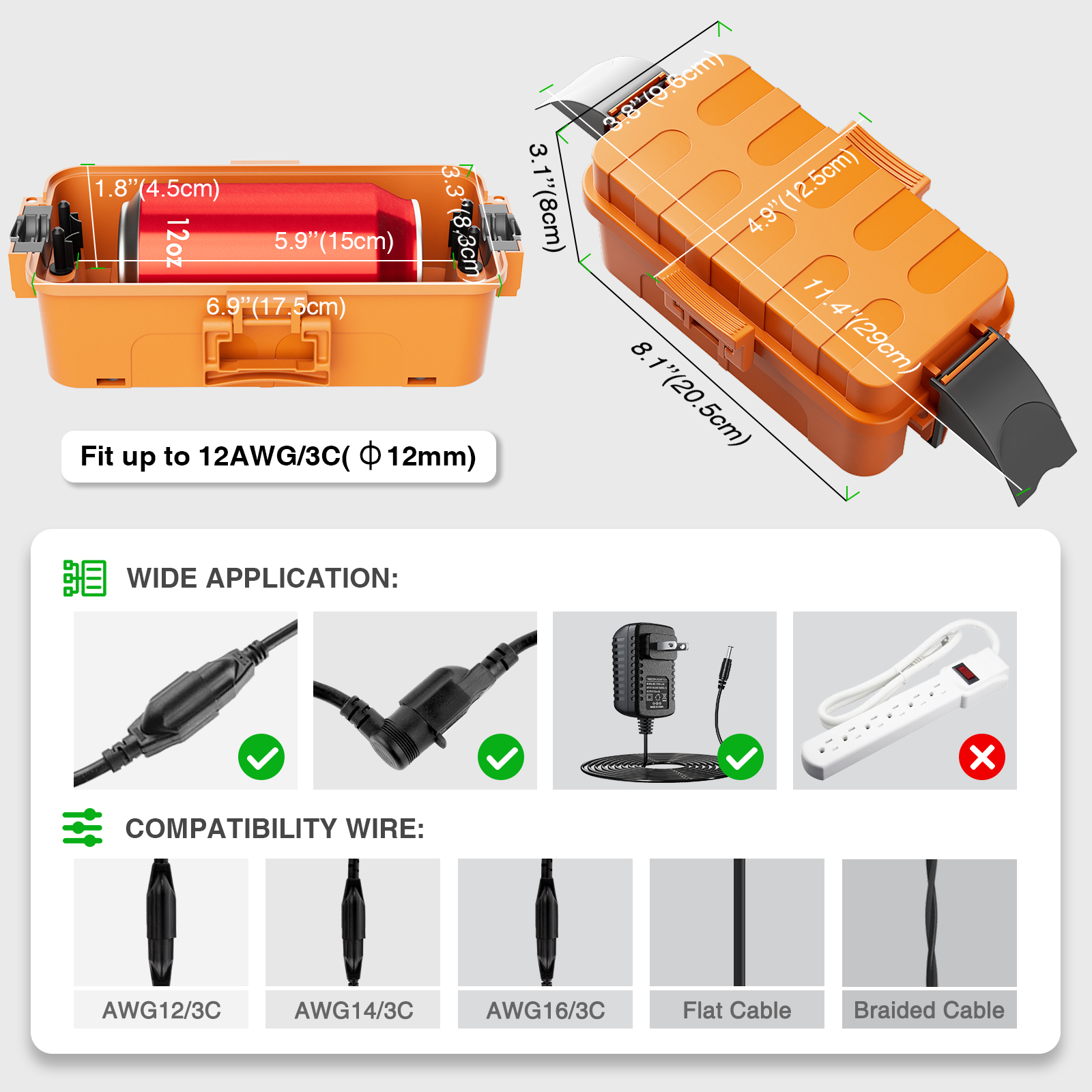 Wodoodporny zestaw skrzynek el – Outdoor Power Outlet Waterproof recenzja i cena