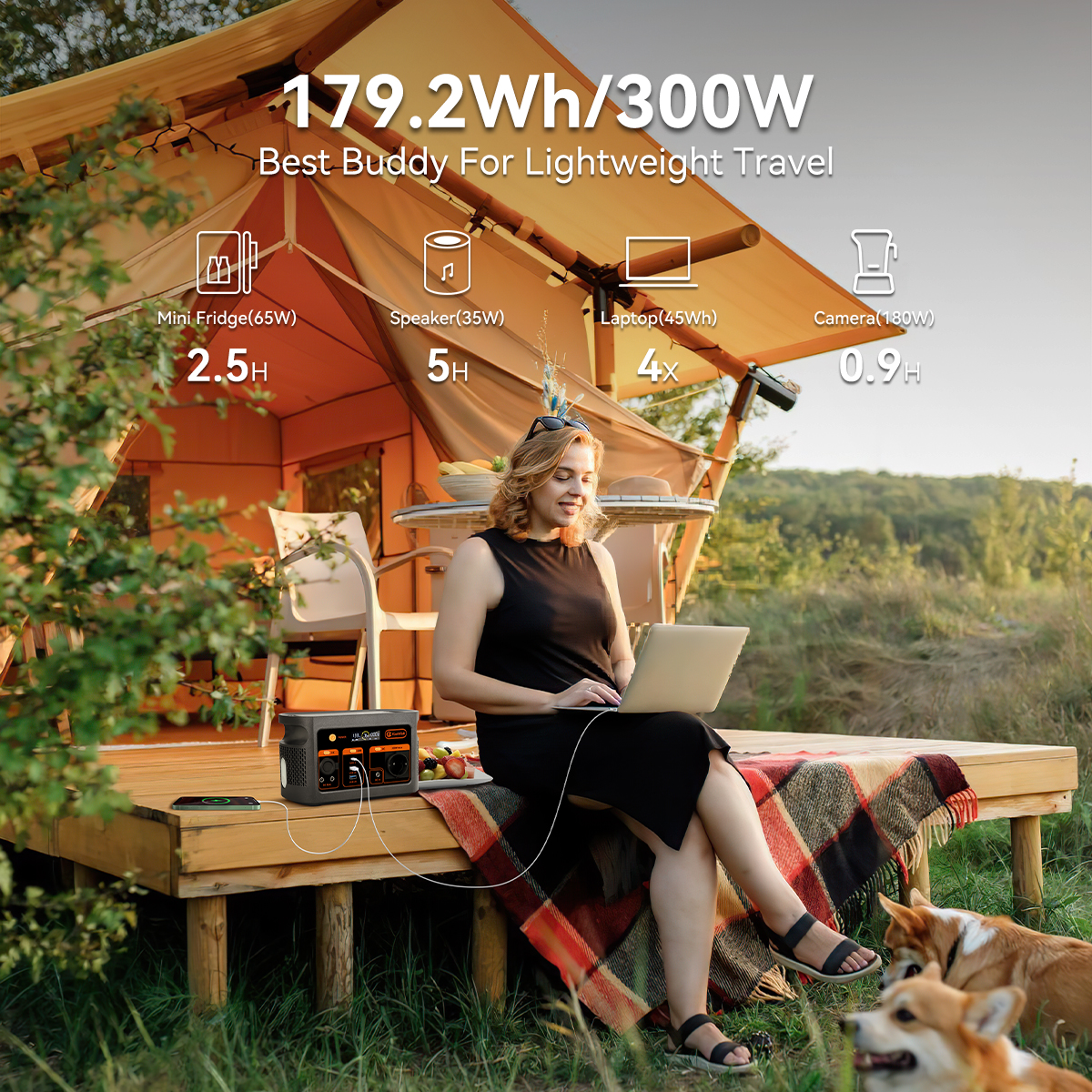 Generator solarny 300W z czyst – Outdoor Power Generator recenzja i cena