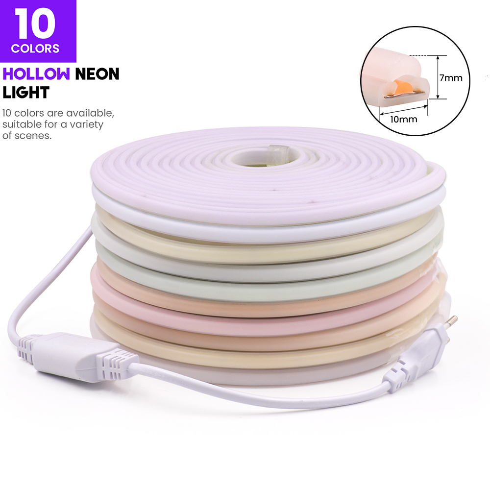 AC 220V COB LED Neon Strip Lig – Outdoor Power Strip Weatherproof recenzja i cena