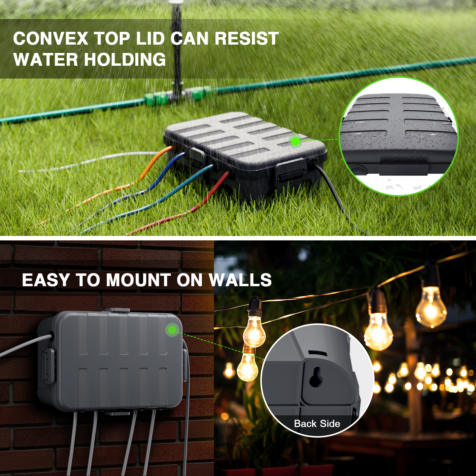 Duże, wodoodporne osłony kablo – Outdoor Power Strip Weatherproof recenzja i cena