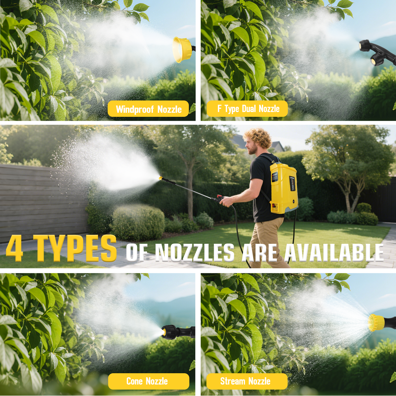 Elektryczny opryskiwacz ogrodo – Electric Sprayer Backpack recenzja i cena