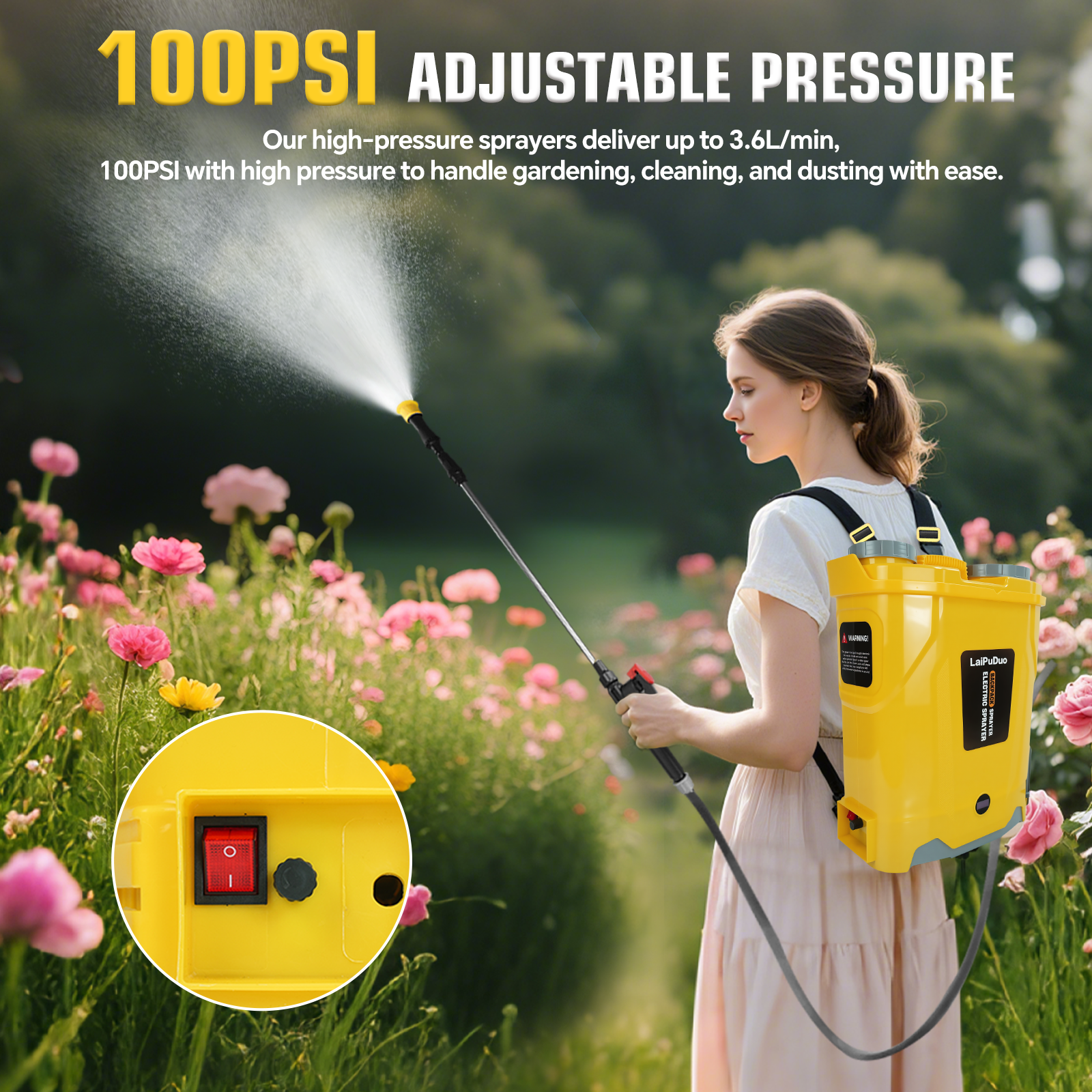 Elektryczny opryskiwacz ogrodo – Electric Sprayer Backpack recenzja i cena