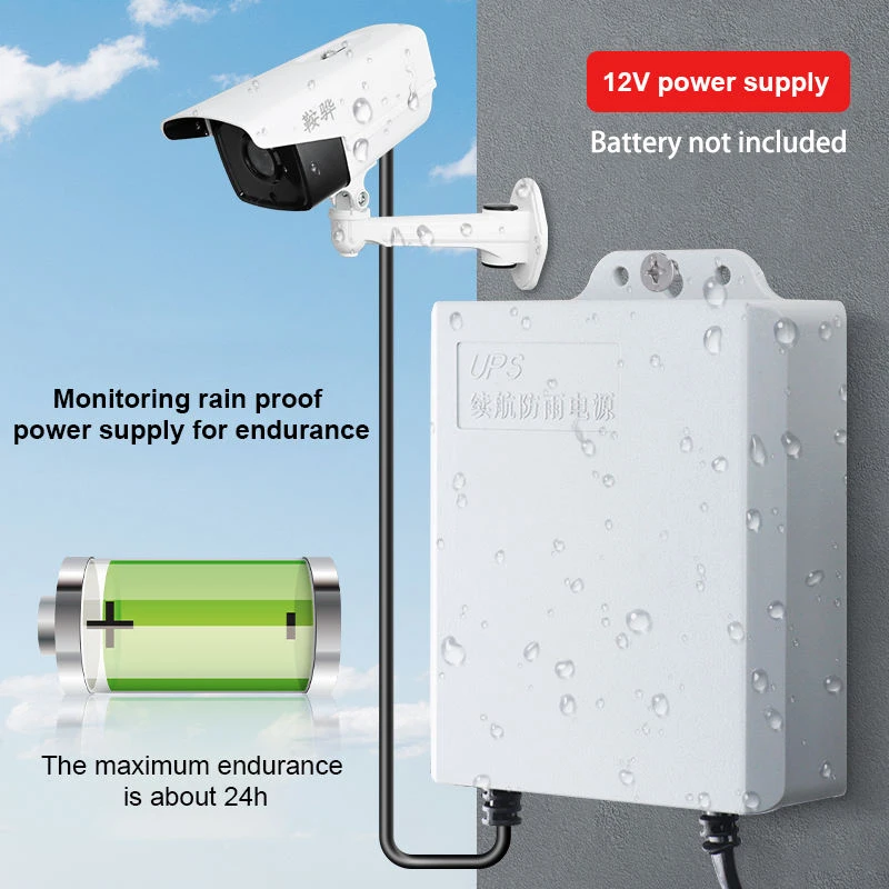Podwójne wyjście 12V 2A UPS Mo – Ups Power Supply Outdoor recenzja i cena