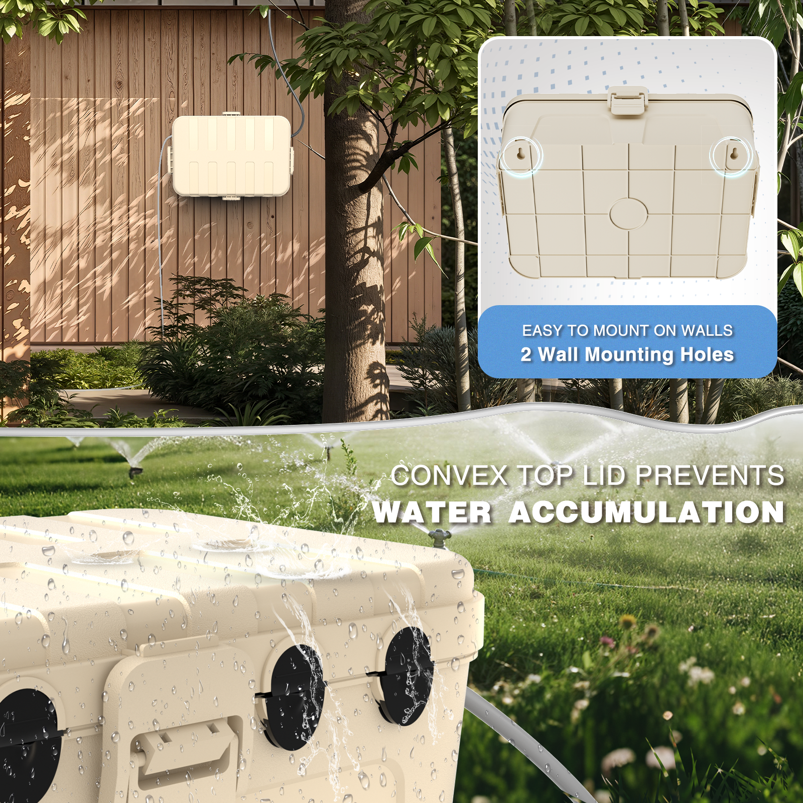 Duża obudowa elektryczna IP54  – Outdoor Power Strip Weatherproof recenzja i cena