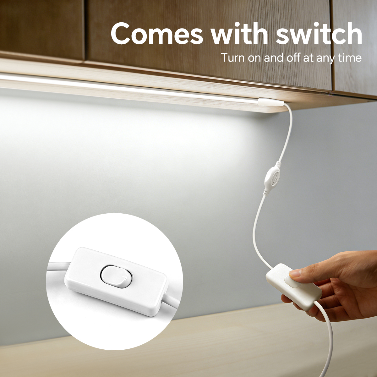 Taśma LED COB 220V o wysokiej  – Outdoor Power Strip Weatherproof recenzja i cena