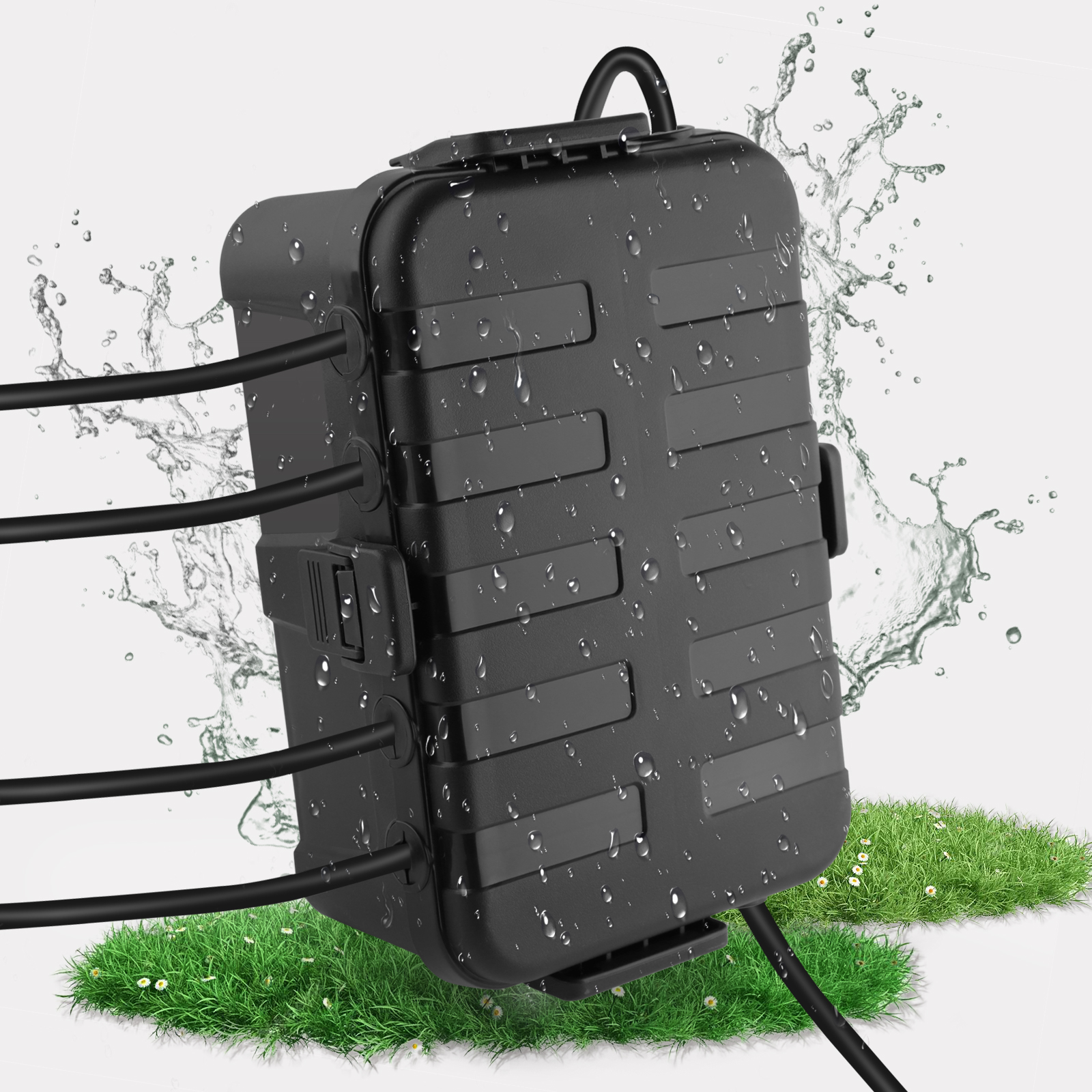 Restmo Duży, wodoodporny, ekra – Outdoor Power Strip With Cover recenzja i cena