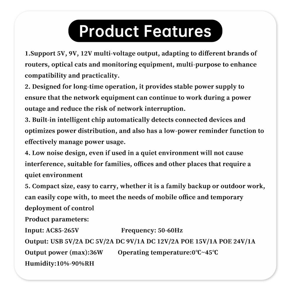 Zasilacz awaryjny DC UPS 1018L – Ups Power Supply Outdoor recenzja i cena