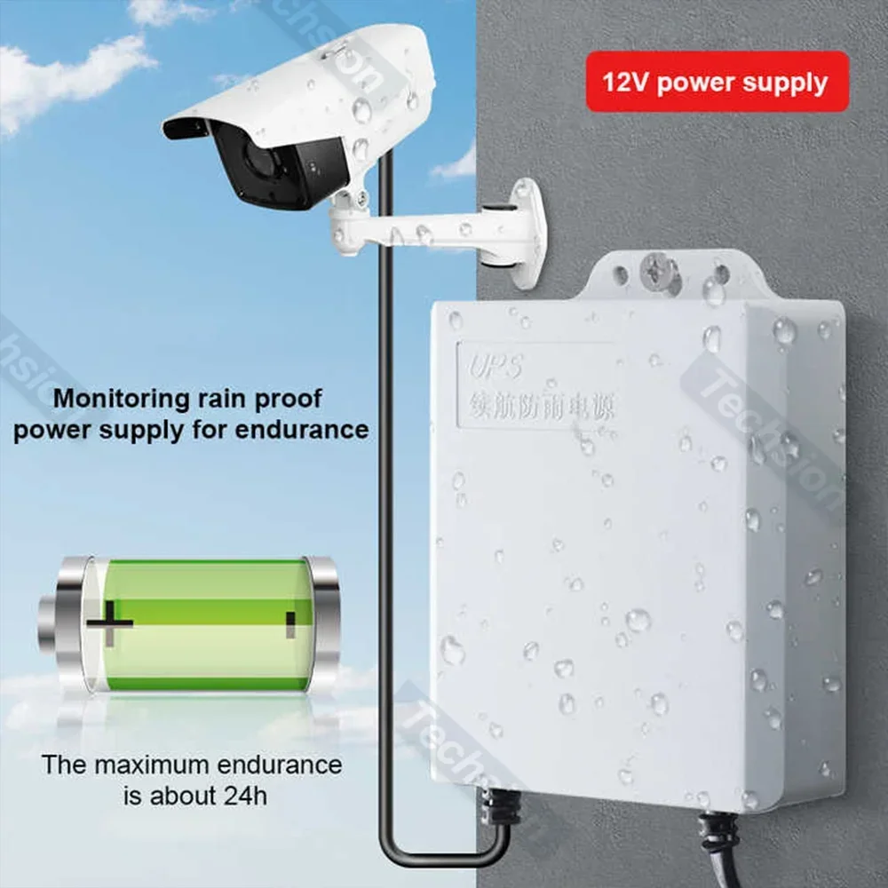 Zewnętrzne podwójne wyjście 12 – Ups Power Supply Outdoor recenzja i cena