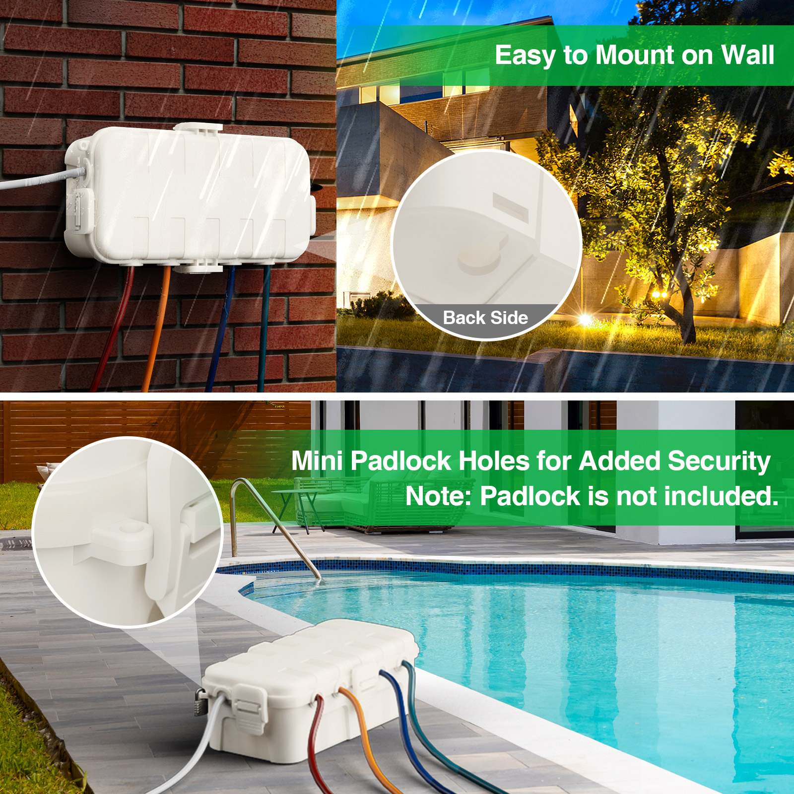 Puszka kablowa odporna na waru – Outdoor Power Strip With Cover recenzja i cena