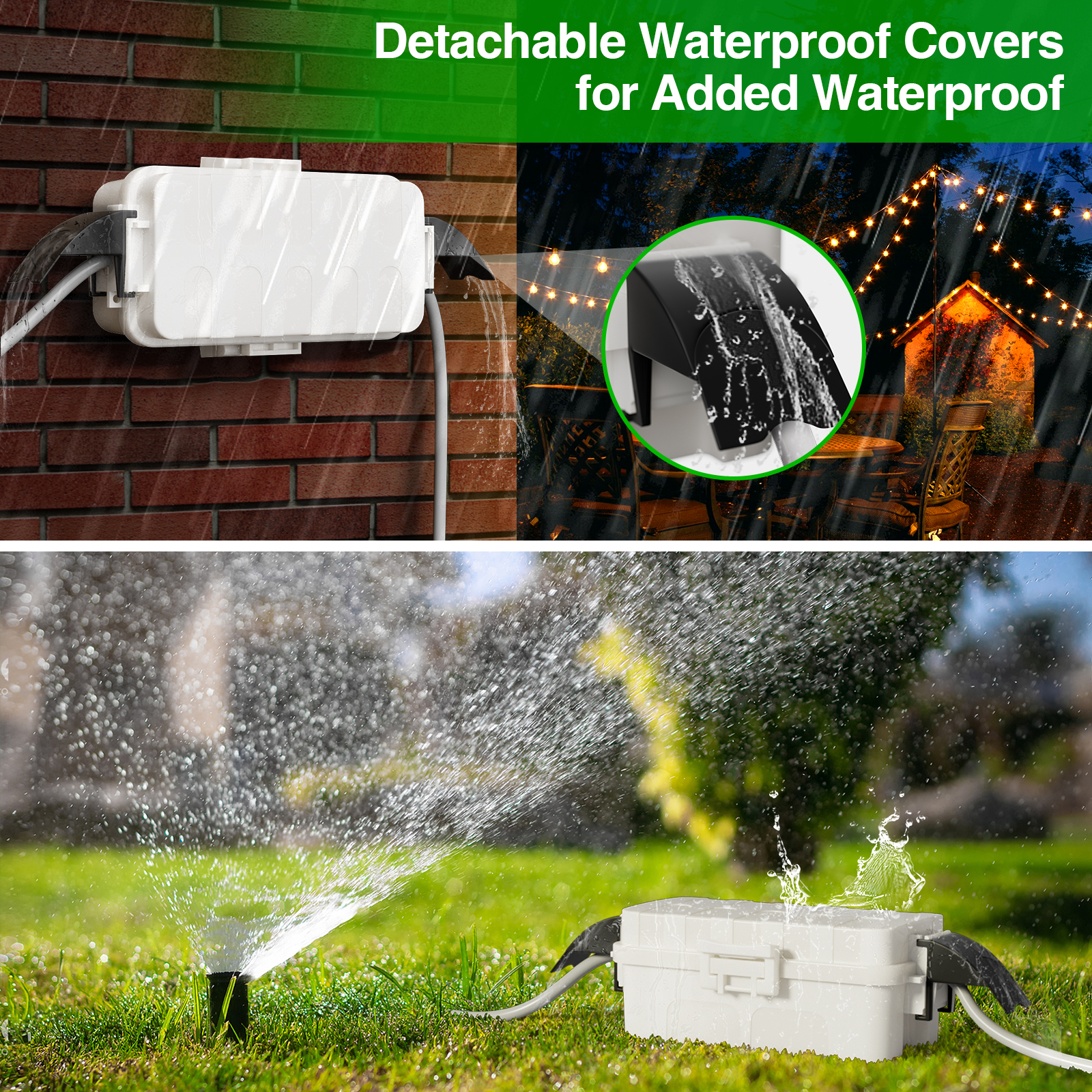 Wodoodporna, mała skrzynka prz – Outdoor Power Strip Weatherproof recenzja i cena