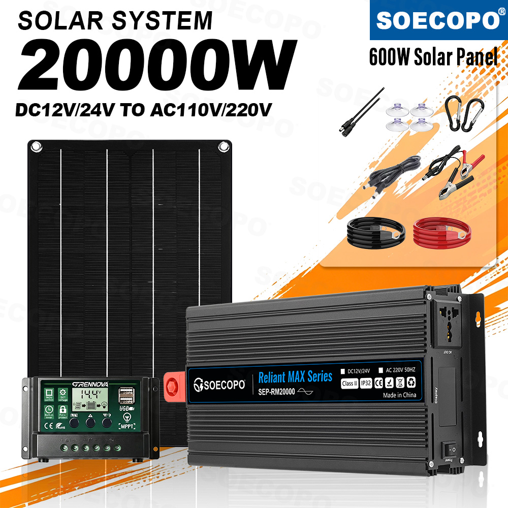 Awaryjny Zestaw Solarny 20000W – Outdoor Power Kit recenzja i cena