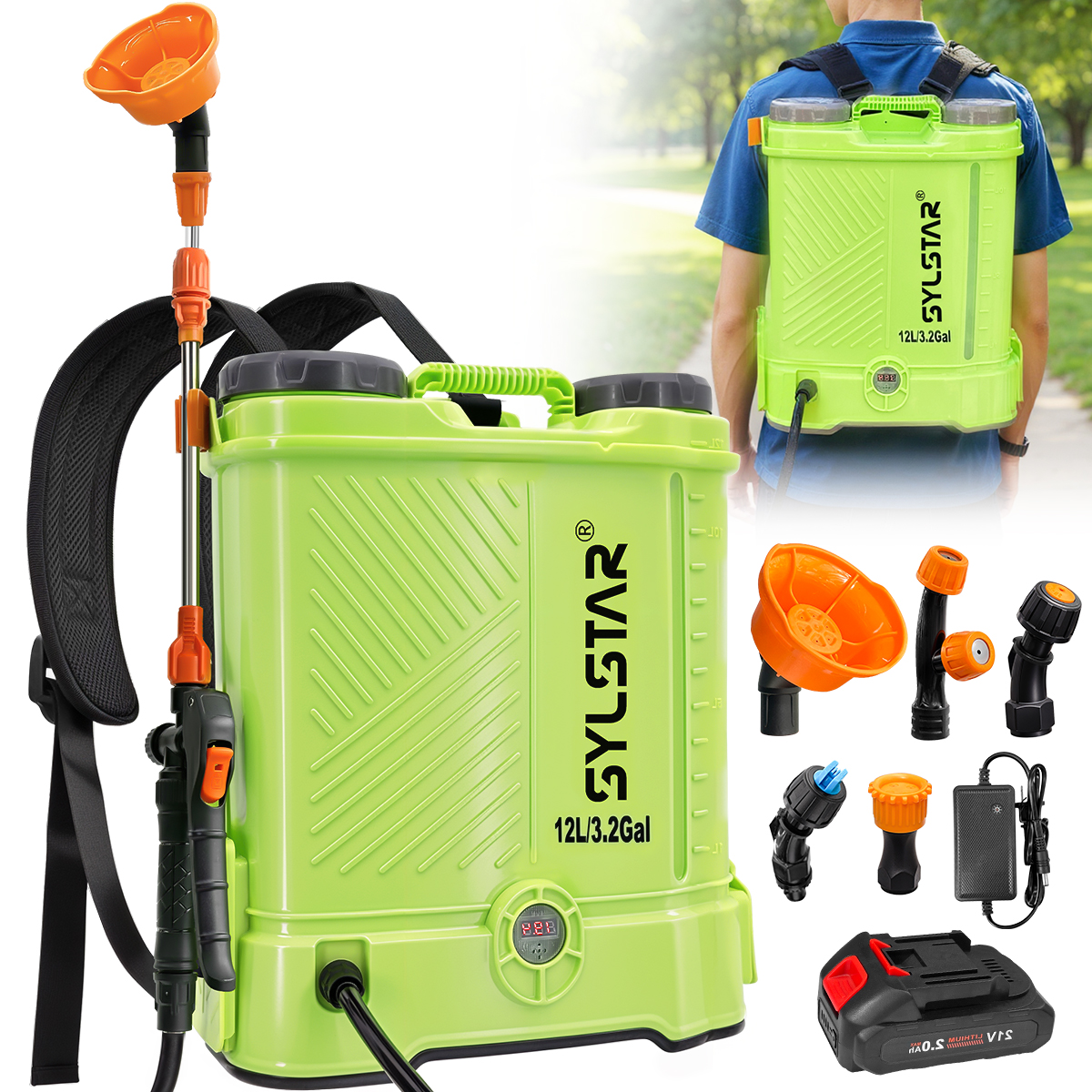 Opryskiwacz elektryczny na bat – Electric Sprayer Backpack recenzja i cena