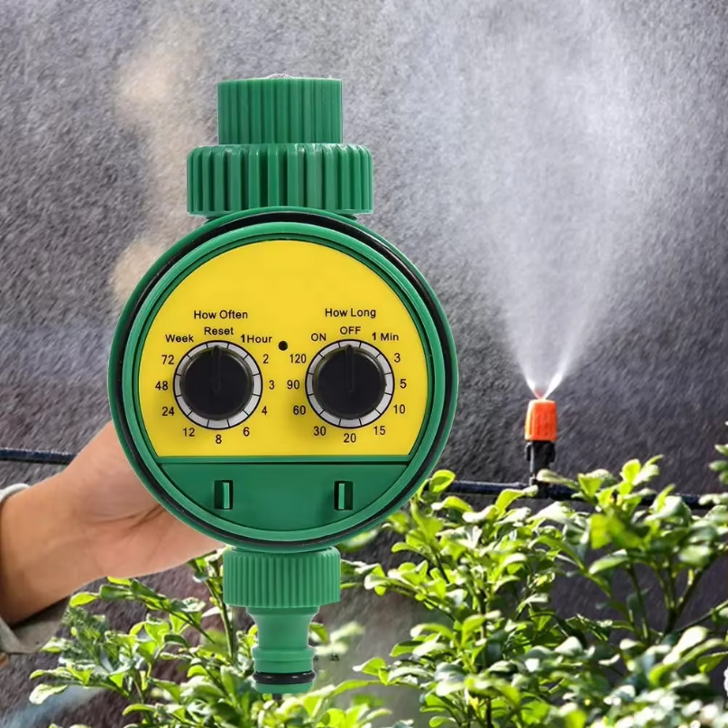 Zielony Plastikowy Ogrodowy El – Outdoor Power Timer recenzja i cena