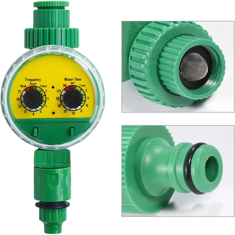 Zielony Plastikowy Ogrodowy El – Outdoor Power Timer recenzja i cena