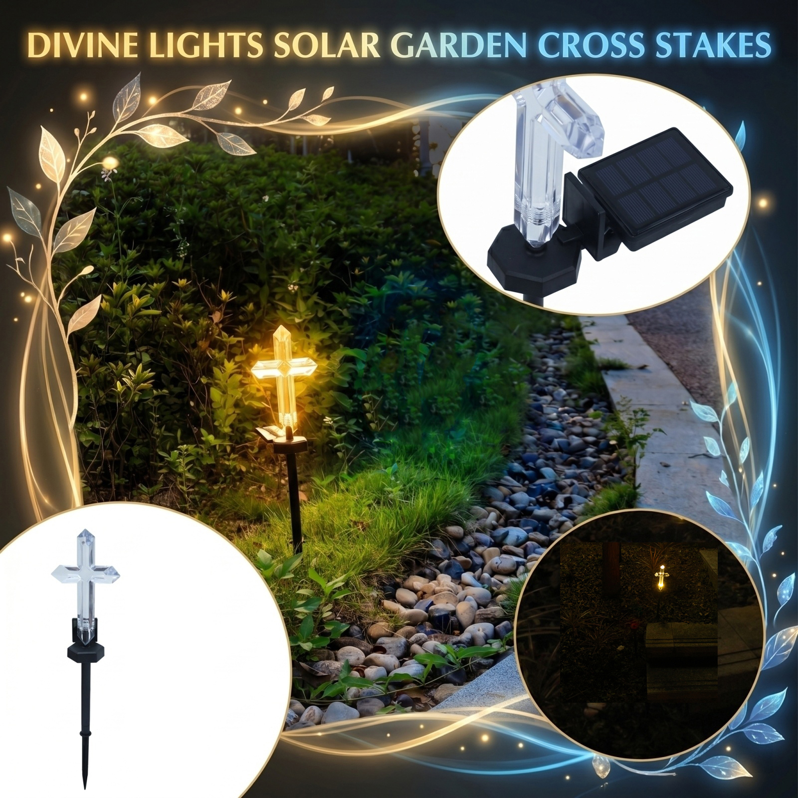 Solarna lampa ogrodowa na szpi – Outdoor Power Stake recenzja i cena