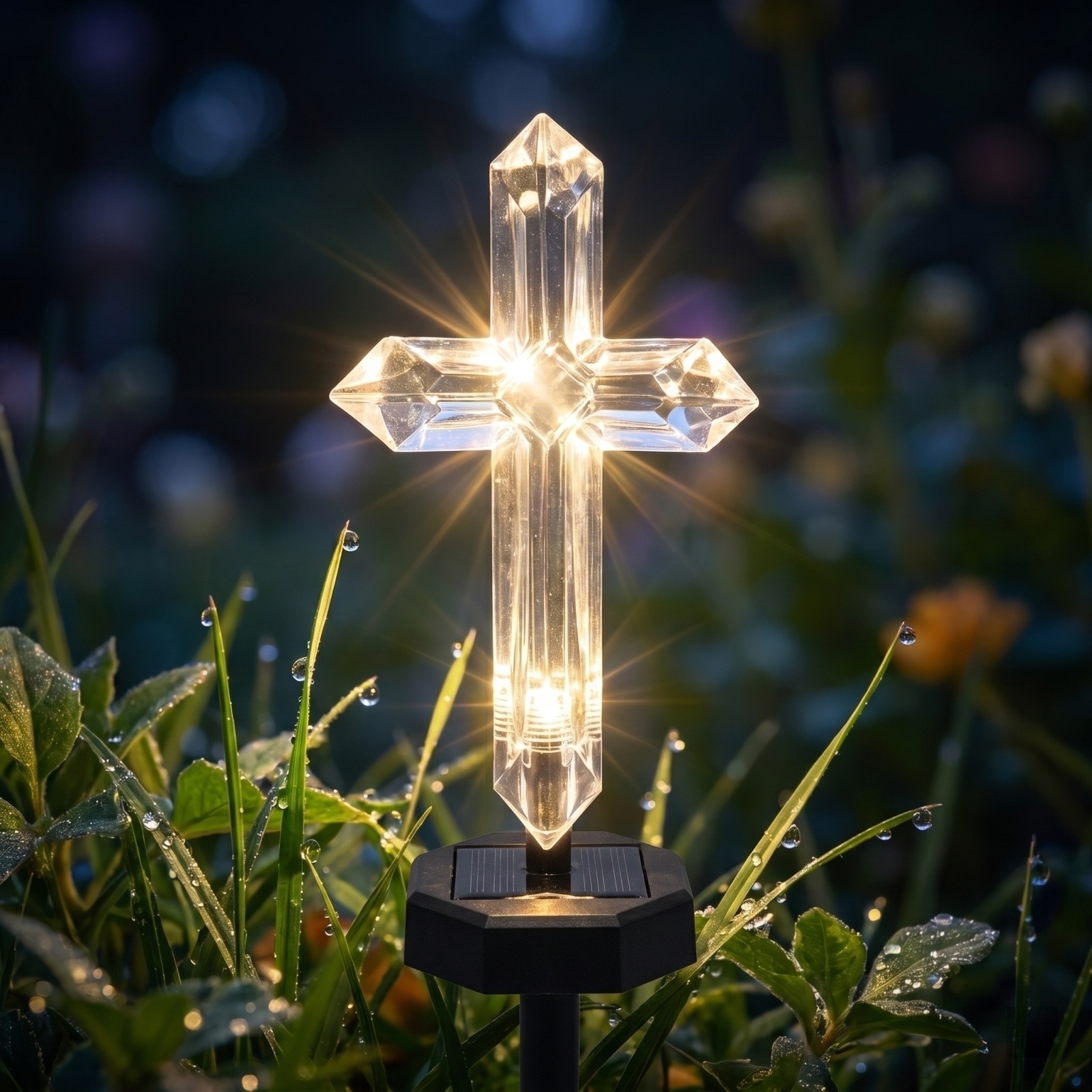 Solarna lampa ogrodowa na szpi – Outdoor Power Stake recenzja i cena