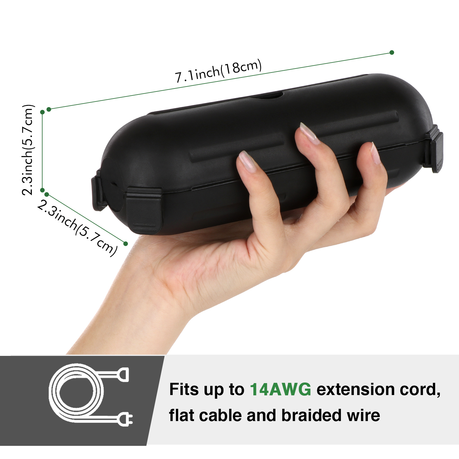 Wodoodporna skrzynka elektrycz – Outdoor Power Strip With Cover recenzja i cena