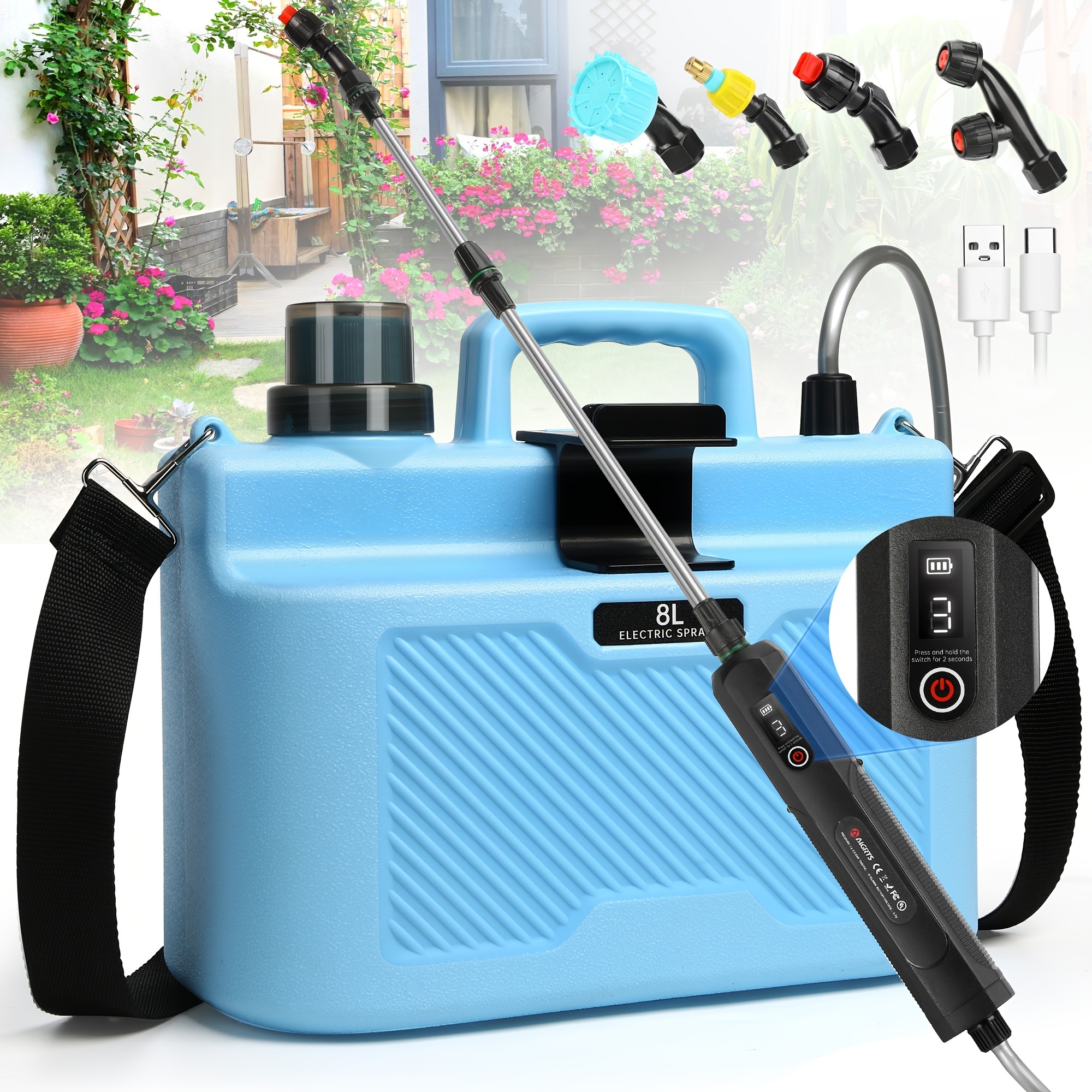Elektryczny opryskiwacz ogrodo – Electric Sprayer Backpack recenzja i cena