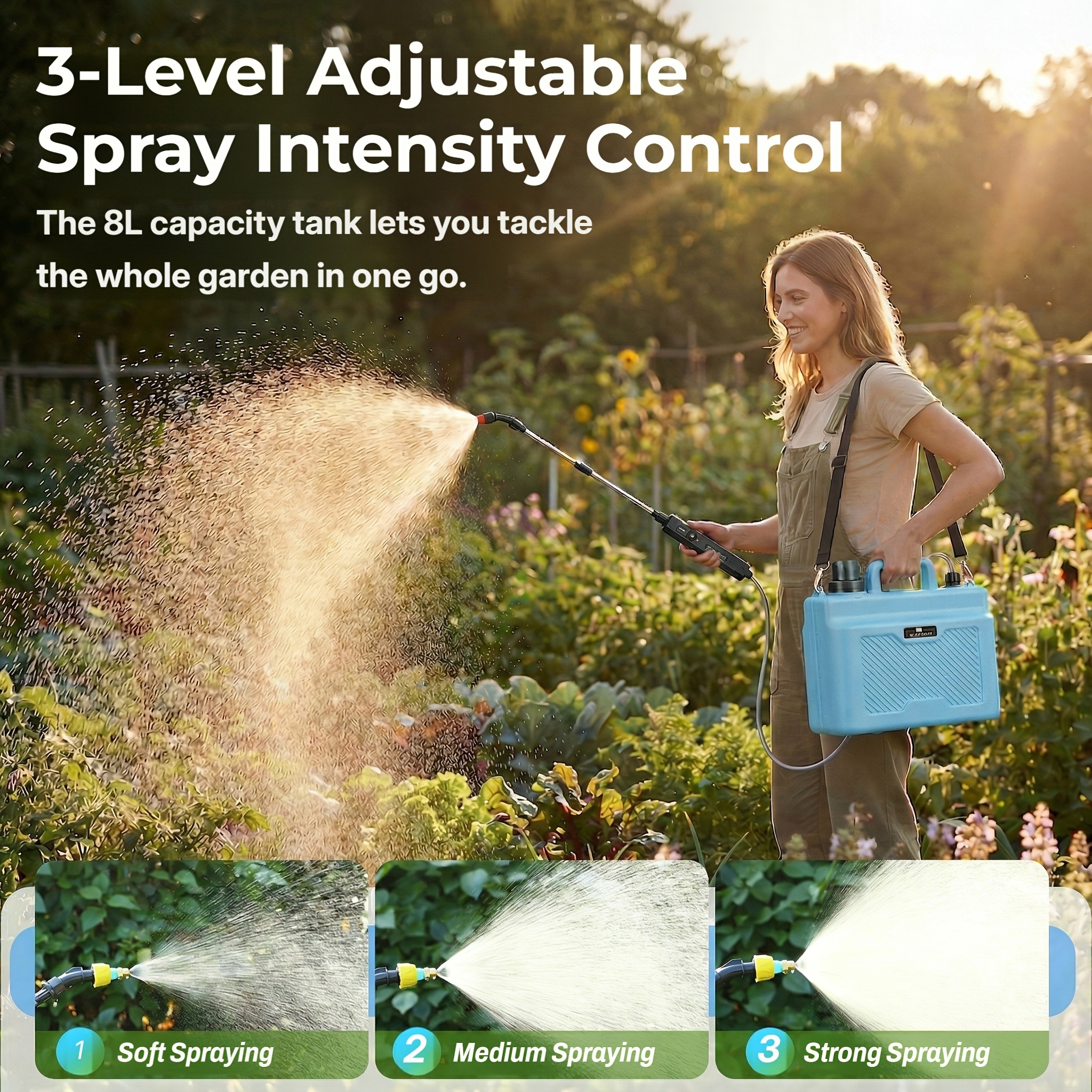 Elektryczny opryskiwacz ogrodo – Electric Sprayer Backpack recenzja i cena
