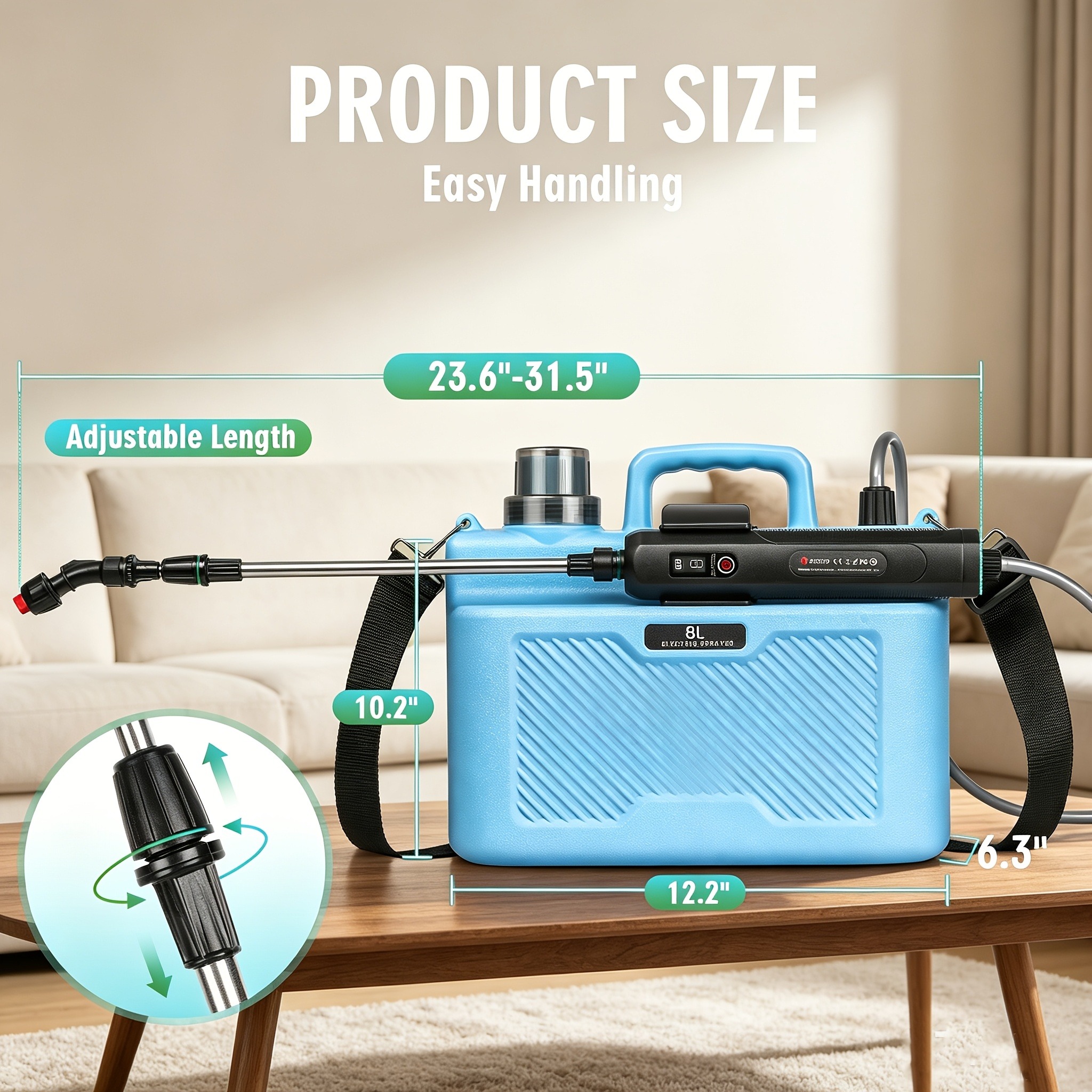 Elektryczny opryskiwacz ogrodo – Electric Sprayer Backpack recenzja i cena