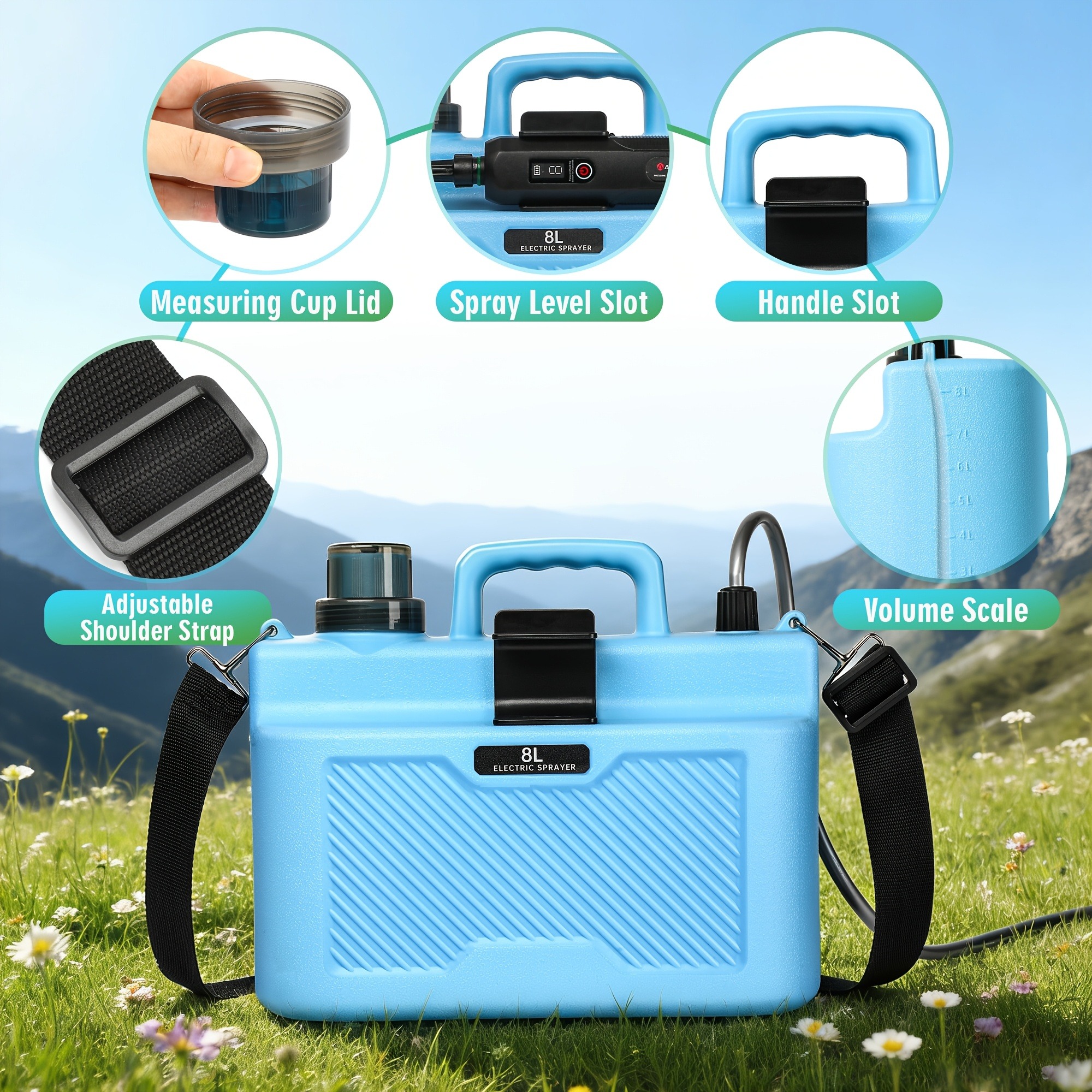 Elektryczny opryskiwacz ogrodo – Electric Sprayer Backpack recenzja i cena
