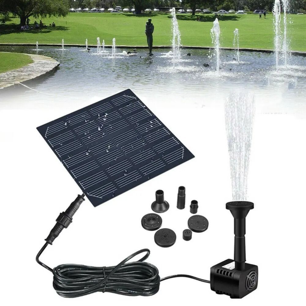 1.4W Mini pompa fontanna solar – Outdoor Power Kit recenzja i cena
